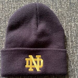 Kids Beanie - Black and Gold